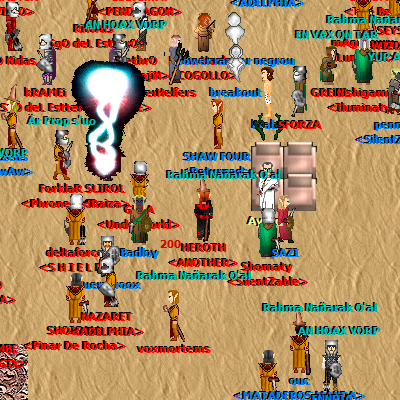 Combate en Arcanus Online