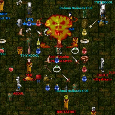 Combate en Arcanus Online