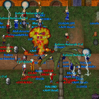 Combate en Arcanus Online